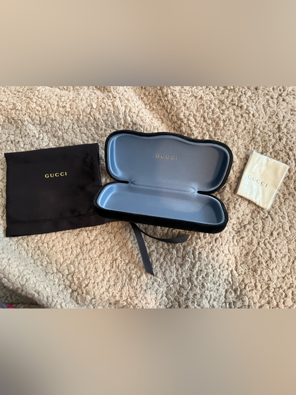 Velvet Gucci Glasses Case
